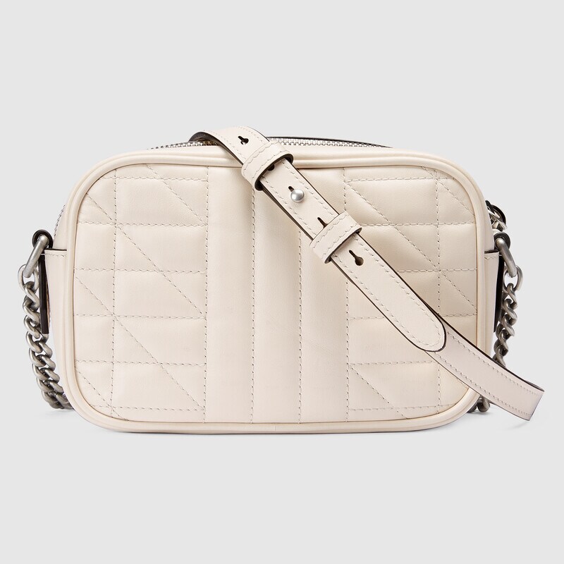 Gucci GG Marmont Mini Shoulder Bag 634936 White